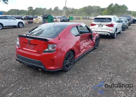 2016 Scion Tc Release Series 10.0 из США, поврежденный, VIN JTKJF5C75GJ026308